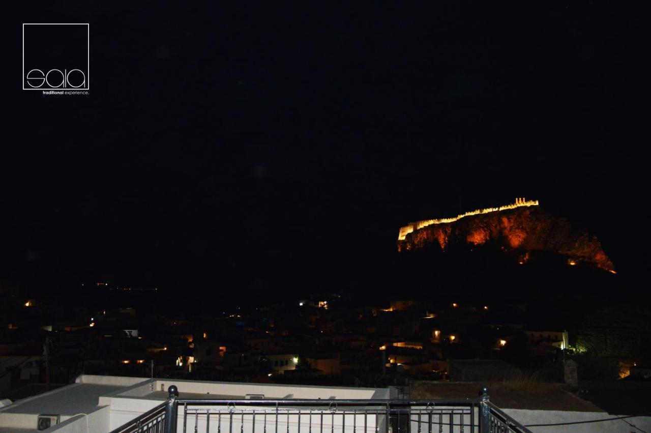 Sala Traditional Experience. Lindos Apartment Bagian luar foto